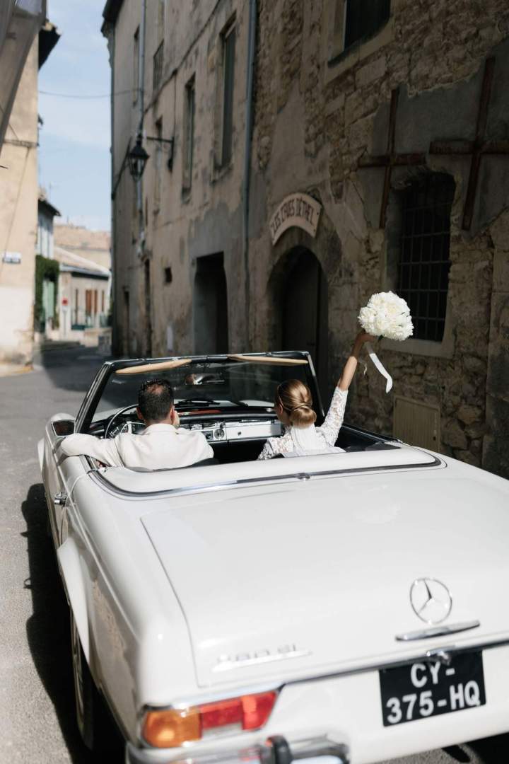 Tête de cortège mariage Provence