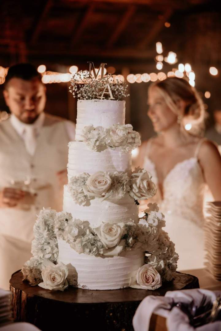Gâteau de mariage Provence
