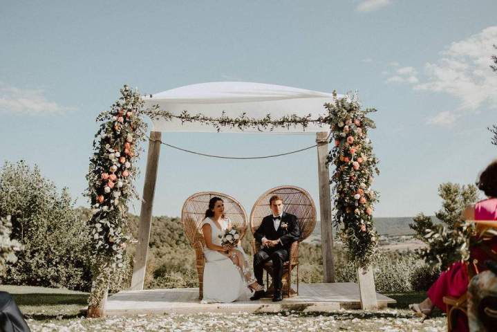Décoration de mariage personnalisée Provence